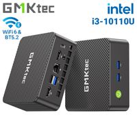 gmktec g3 pro mini pc mini ordenador con intel core i3-10110u windows 11 pro 8 gb ddr4 ssd m2 pcie de 256 gb wi-fi 6 bt52 computadora de escritorio