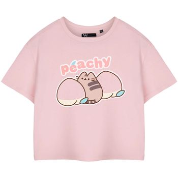 Pusheen Camiseta Peachy para mujer