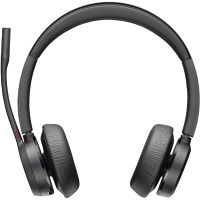 auriculares poly inalambricos bluetooth dect circumaurales con microfono boom