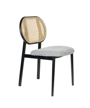 Silla de ratán beige