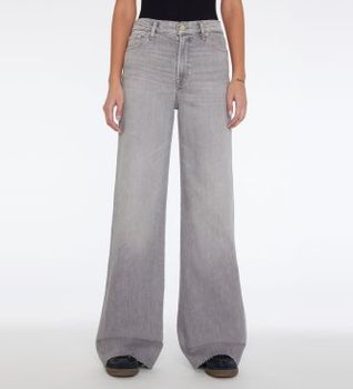 7 For All Mankind para mujer. JSP0C660DU Jeans Acampanados tiro alto gris (26), Casual