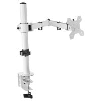 mars gaming marm1w soporte de brazo para monitor 13-32 vesa 100x100 max 8kg blanco