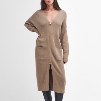 Barbour International Mondale Knitted Midi Dress - UK 10