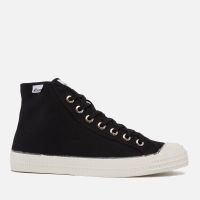 novesta star dribble canvas high-top trainers - uk 4
