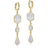 jorge revilla pendientes pendiente hexagonal largo geo para mujer