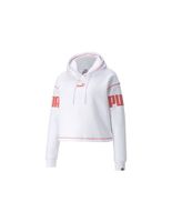 sudadera puma power hoodie fl w white
