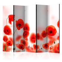 biombo - sleepy poppys land ii 225x172 cm