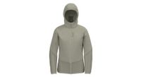 chaqueta hibrida odlo ascent gris para mujer