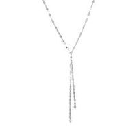 cadena mujer plaquetas de plata 925
