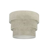 abrila smile cemento gris - pantalla 40 cm 40x20x26 cm