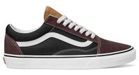 zapatillas vans old skool color block negro marron