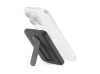 powerbank - cellularline mag stand 5000 mah inalambrico 20 w hasta 36h de carga usb c magsafe negro