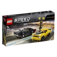 lego speed champions dodge challenger srt demon 2018 y charger rt 1970 7 anos