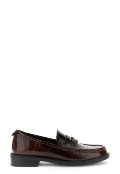 mocasines de piel naplak con antifaz coffee
