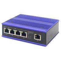 digitus switch 4 puertos poe gigabit  x1 enlace ascendente