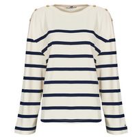tommy hilfiger camiseta manga larga lwk gold button boat-nk ls tee para mujer