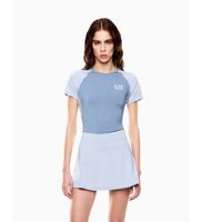 ea7 para mujer 7w000892af14524 falda tennis pro azul xl deportivo tenispadel poliamida