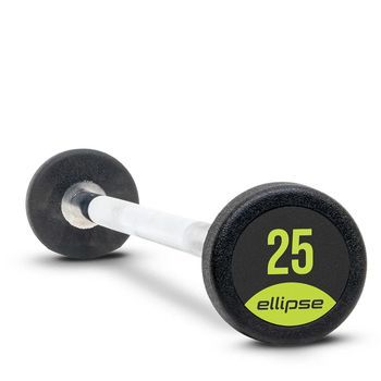 Barra Montada Reta 25 Kg, Verde Ellipse