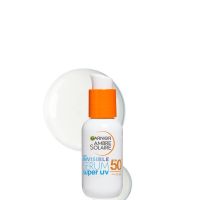 garnier ambre solaire spf 50 super uv invisible face serum 30ml