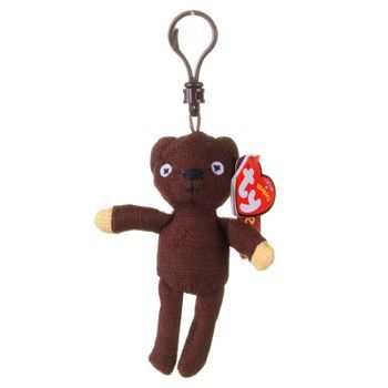 Peluche Llavero Ty Beani Boos Teddy Mr Bean 12cm