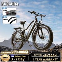bicicleta electrica de montana burchda rx20 bateria de litio de 48v20ah neumaticos gruesos de 26 pulgadas 40 bicicleta electrica de montana para adultos