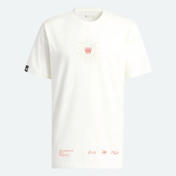 Camiseta Adidas Donovan Mitchell Graphic - Blanca