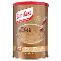 slimfast powder cafe latte