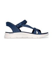 skechers para mujer 141481 sandalias slip-ins go walk flex - illuminate marino 40 azul plano velcro casual deportivo beachwear mu