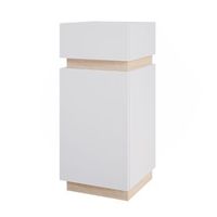 armario mediano gloria 33 x 755 cm con puerta y cajon vicco