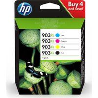 hp 903xl cyan magenta yellow  black ink cartridges cyan