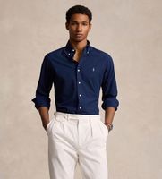 polo ralph lauren para hombre 710928255001 camisa custom fit marino xxl casual fiesta algodon clasico manga larga