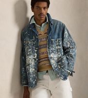 polo ralph lauren para hombre 710p02948001 chaqueta edicion limitada azul l casual denim