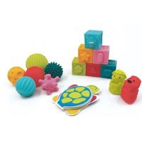 ludi - conjunto sensorial 16 piezas de ludi