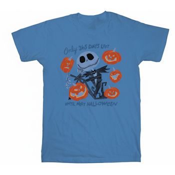 Nightmare Before Christmas Camiseta Only 365 Days Left Until Next Halloween para niño
