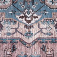 alfombra lavable bolero multicolor 200 cm redondo
