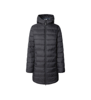 pepe jeans para mujer pl4024372 abrigo sally long negro m casual poliamida