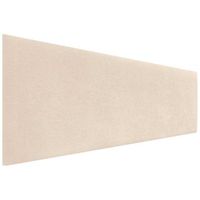 dhome cabecero hueso 150cm dual acabado toalla soft tapizado liso con patas 8cm grosor 70 alto tejido suave para pared acusticos cabeceros absorbentes 150cm 8cm - 70 al - hueso