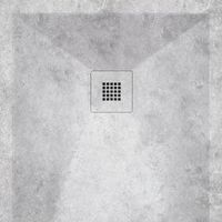 plato de ducha resina dekor cemento 80x200 cm