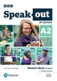 speakout a2 student s book and ebook with online practice (2ª ed.)