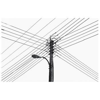 Legendarte - Cuadro Lienzo, Impresión Digital - Cables - Decoración Pared Cm. 60x90