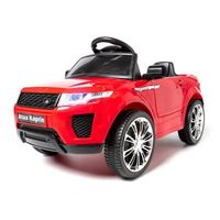 ataa kaplin 6v rojo - coche electrico infantil para ninos bateria 6v con mando control remoto