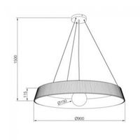 lampara colgante acustic