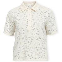 object polo bianca shirt - white sand para mujer