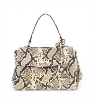 RUE MADAM PARIS para mujer. 1539 Bolso Les Jours XS Exotique animalprint (OSFA), Casual, Animal print, Poliuretano