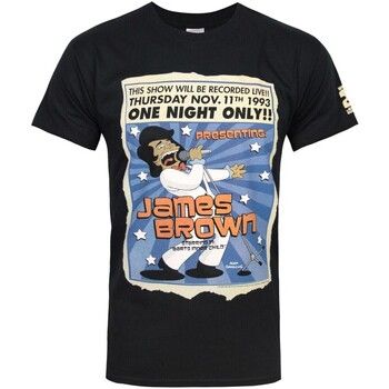 Dessins Animés Camiseta James Brown One Night para hombre