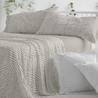 juego de sabanas 50 algodon diseno animal print salvia 135 x 190200 cm - salvia - burrito blanco