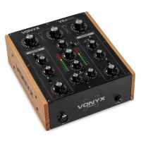 mezclador dj analogico vonyx vdj250 2 canales con eq y conectividad xlrrca