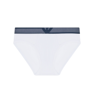 Emporio Armani para hombre. EM000233_AF18895 Slips Stretch Piquet blanco (L), Homewear, Modal