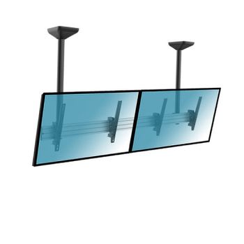 Kimex Soporte de Techo para 2 Pantallas de TV 45
