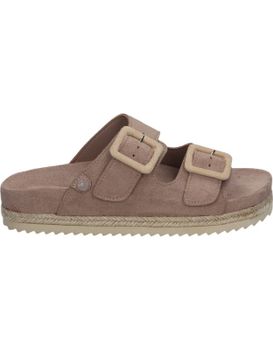 Sandalias Con Plataforma Para Mujer Refresh 171881 Color Taupe 36